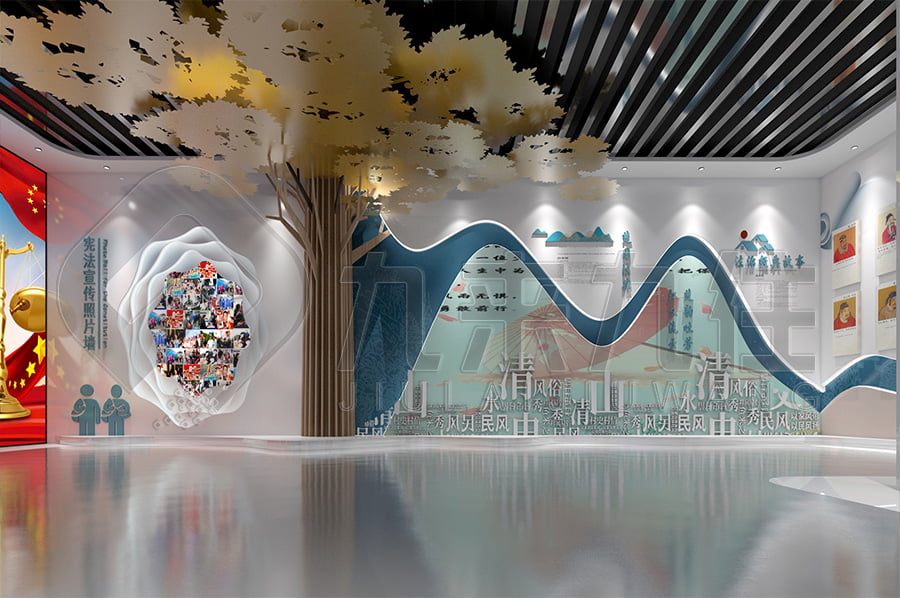 法制宣傳基地，普法教育館，展廳設計，規(guī)劃，實施