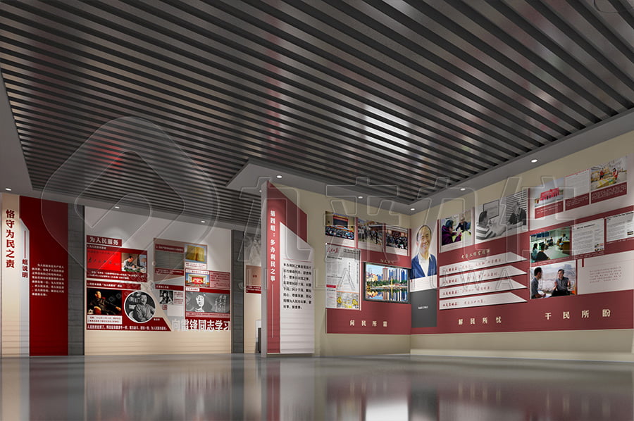 預防職務犯罪警示文化教育基地，展廳策劃方案，廉政文化示范展廳效果圖設計，廉政教育館升級改造公司