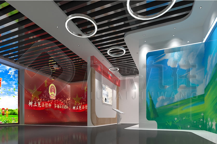 法制宣傳教育館，普法教育，展廳設(shè)計(jì)，多媒體設(shè)備