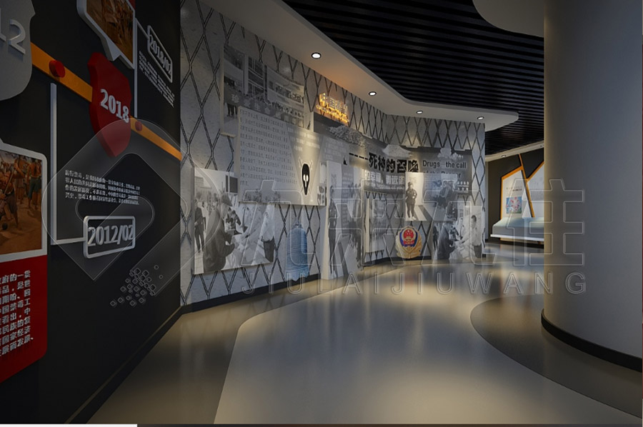 安全示范展廳，網(wǎng)絡(luò)安全教育展廳裝修，安全實(shí)踐館升級改造