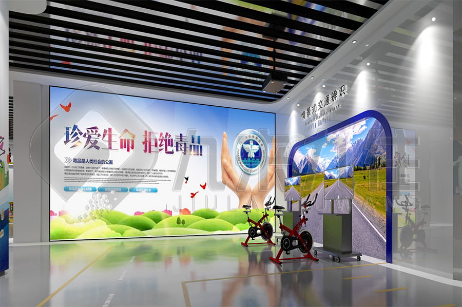 法治文化主題平臺，法制教育平臺方案策劃，司法局法治文化示范基地平面設(shè)計公司