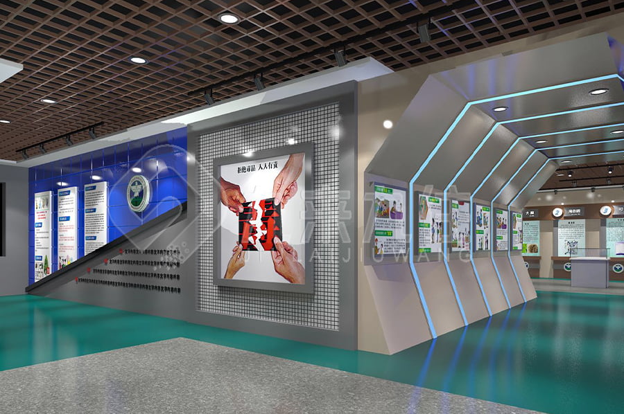 禁毒防艾宣傳展廳，多媒體禁毒防艾展館產(chǎn)品，禁毒防艾警示展館升級改造公司