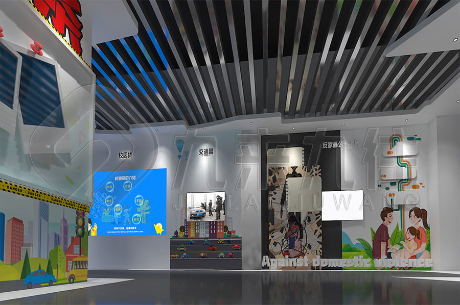 道德與法制，法制教育展廳，裝修公司，司法局法治文化示范展館，設(shè)計(jì)平面圖