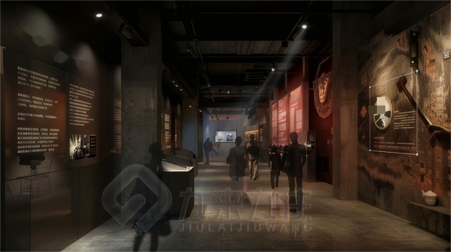 中學(xué)人防教育展館設(shè)計,數(shù)字化人防互動展示,現(xiàn)代智慧人防展廳施工