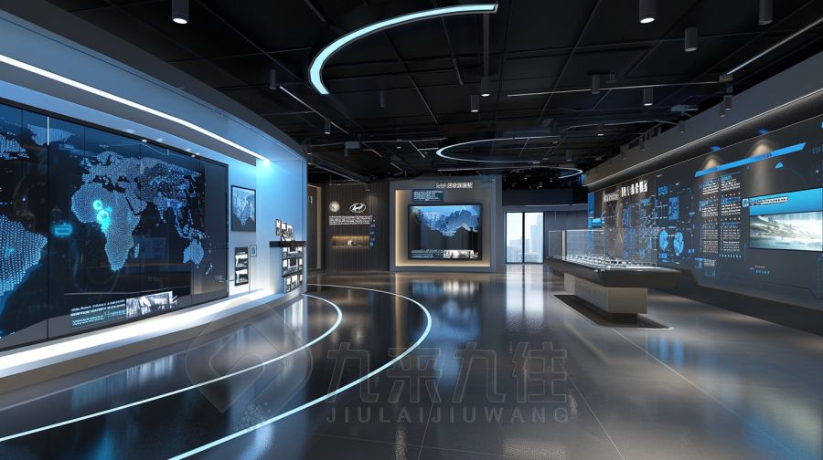 互動國防展廳設計,數字化展覽館施工,多媒體國防教育展館裝修