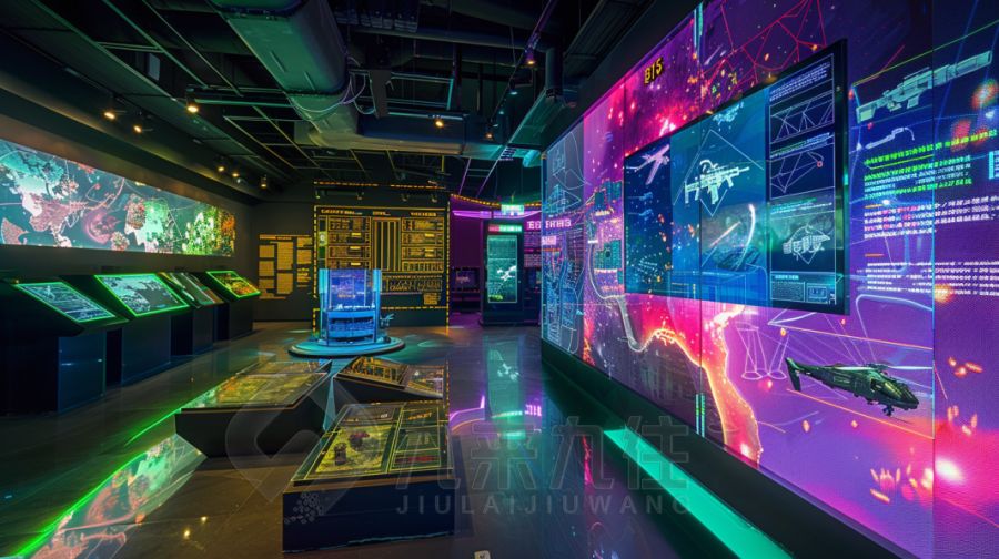 互動(dòng)人防展館設(shè)計(jì),數(shù)字化環(huán)保展廳施工,智能化多媒體展覽館建設(shè)