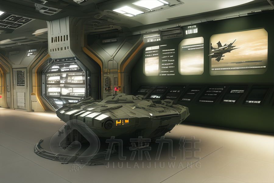 互動防空教育展廳設計, 高科技展覽館施工, 環(huán)保展覽館裝修