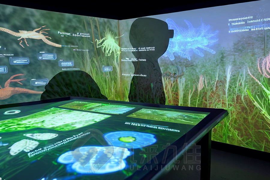 數(shù)字化垃圾分類展覽館設計,AI智能垃圾分類展示,現(xiàn)代環(huán)保展廳施工方案