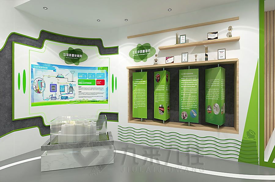 創(chuàng)新生態(tài)保護(hù)科普展廳設(shè)計(jì),環(huán)保展館施工技術(shù),多媒體互動展示設(shè)備