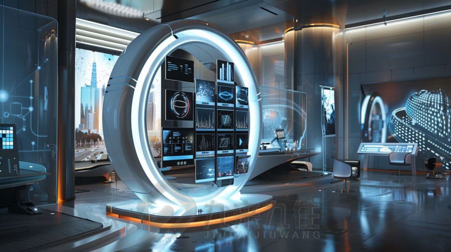 數(shù)字化集團(tuán)文化體驗館設(shè)計,現(xiàn)代企業(yè)展廳施工方案,多媒體互動展示館建設(shè)