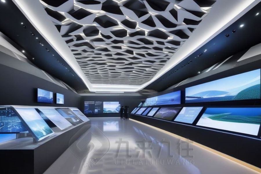 創(chuàng)新國企文化博物館設計,數字化展覽館建設方案,多媒體企業(yè)文化展廳策劃公司