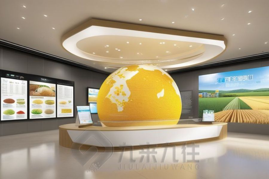 畜牧業(yè)博物館設(shè)計(jì), 現(xiàn)代畜牧業(yè)展廳施工, 高科技畜牧業(yè)展覽館裝修