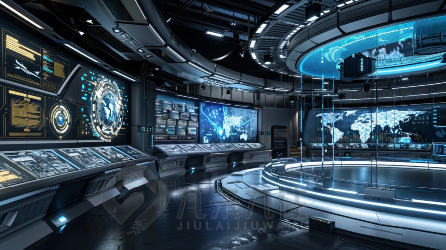 聲光電國防軍事館建設, 高科技現(xiàn)代展廳設計, 環(huán)保智能展覽館施工