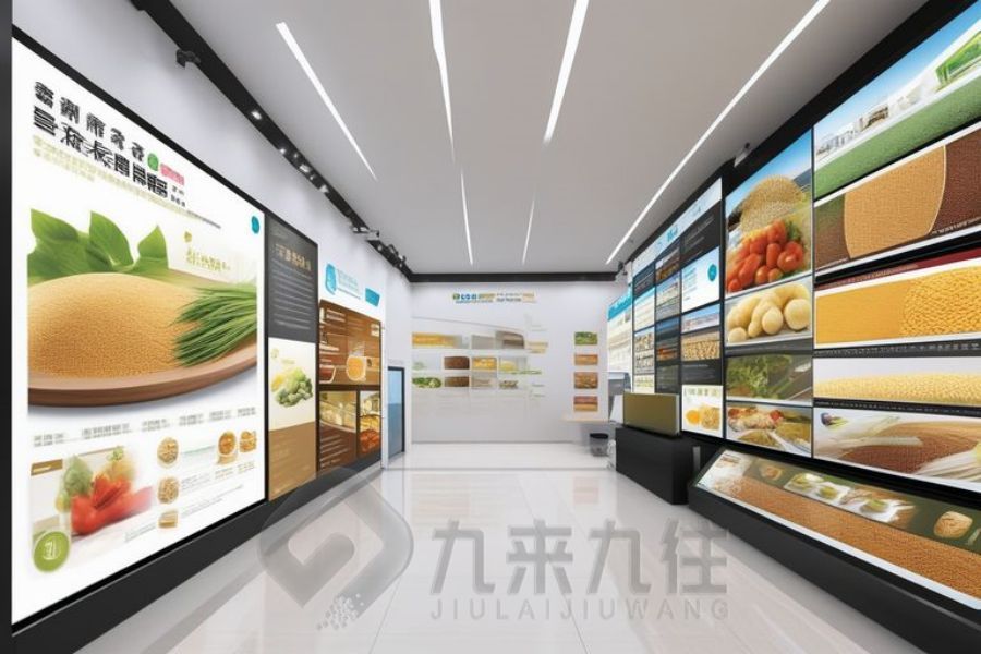 創(chuàng)意農(nóng)業(yè)科普館設(shè)計,數(shù)字化農(nóng)業(yè)展覽館建設(shè),九來九往環(huán)保展廳裝修