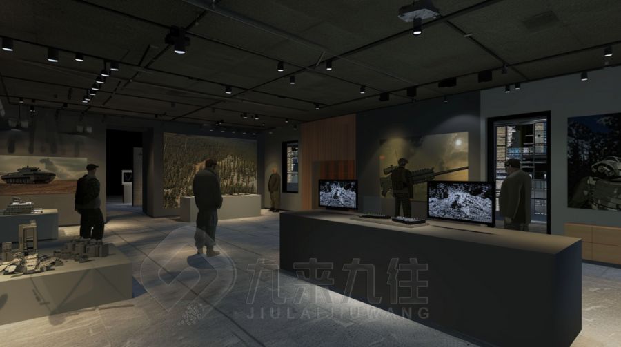 高科技國(guó)防博物館設(shè)計(jì),環(huán)?，F(xiàn)代展廳建設(shè)方案,數(shù)字化國(guó)防展覽館施工