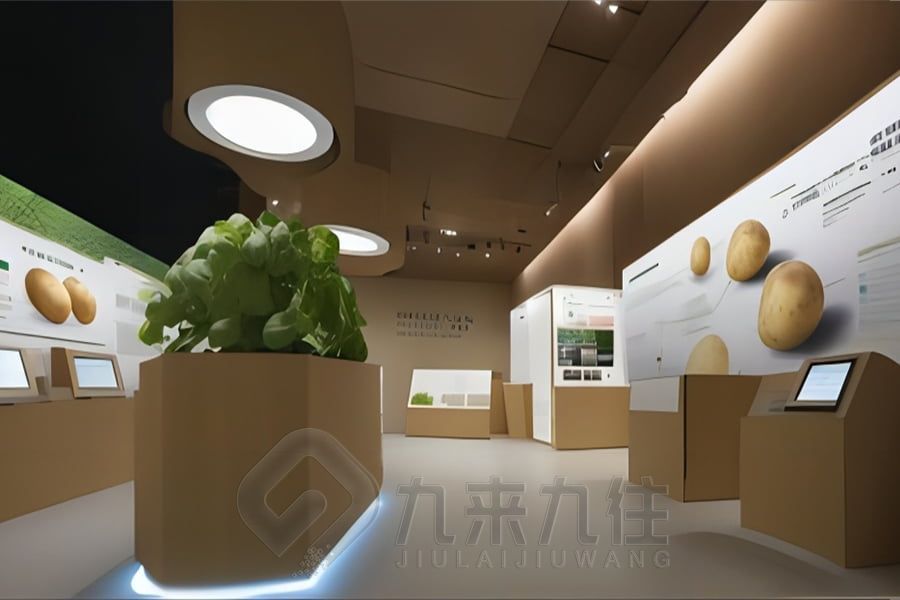 漁業(yè)館施工圖, 高科技展覽館設(shè)計, 環(huán)保展廳裝修方案