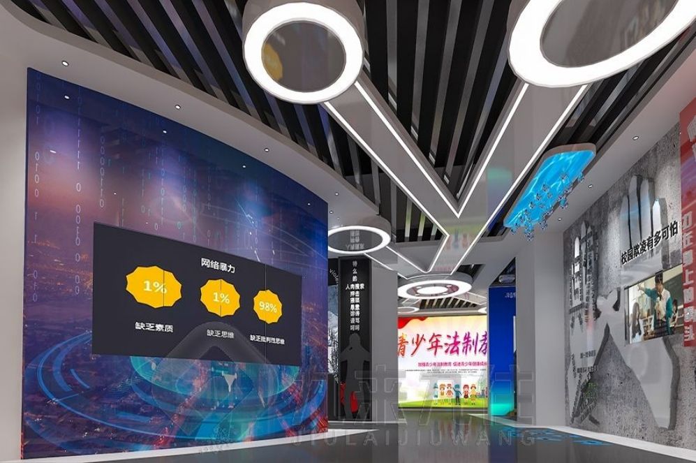 廉政教育基地設(shè)計,AI多媒體互動展廳,創(chuàng)新廉政文化展示,設(shè)計方案,效果圖制作