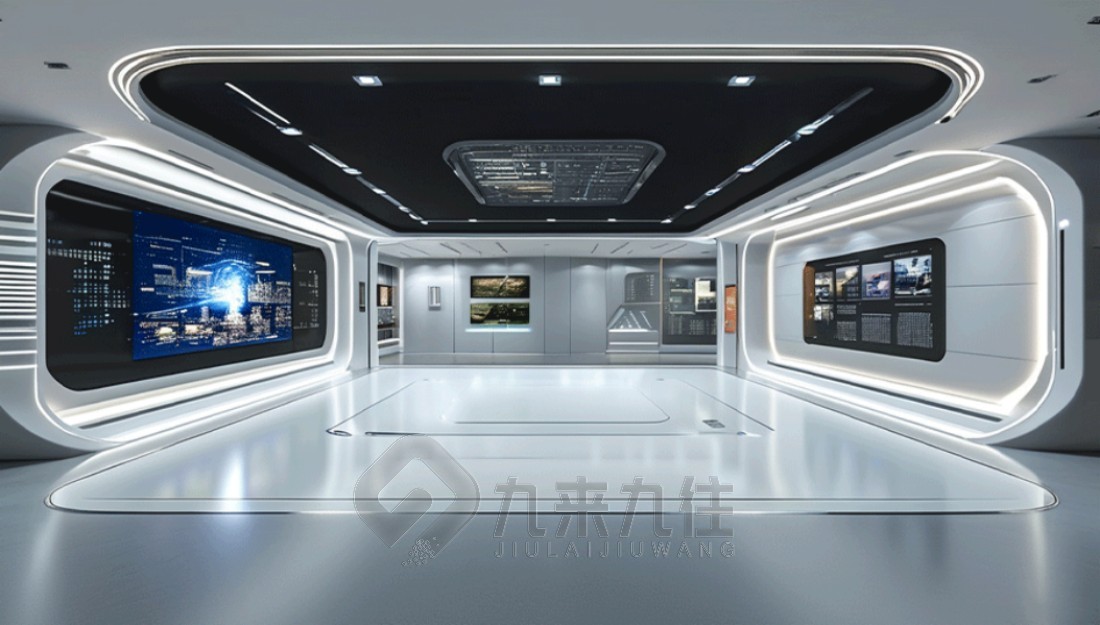 多媒體展廳設(shè)計，互動體驗(yàn)解決方案，高科技展示設(shè)備，施工建設(shè)，創(chuàng)意展示技術(shù)，互動多媒體，展示施工方案