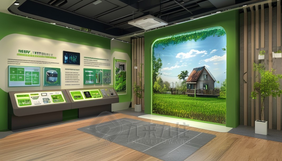 自然展館，垃圾分類展廳