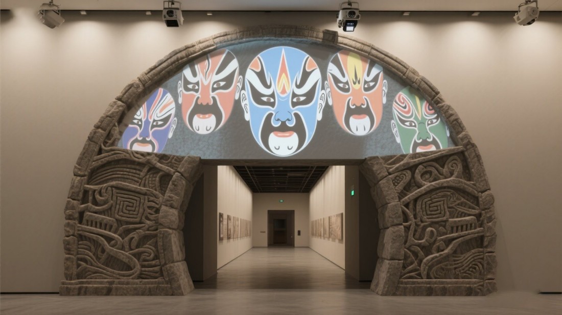 非遺文化展廳，非遺文化體驗館