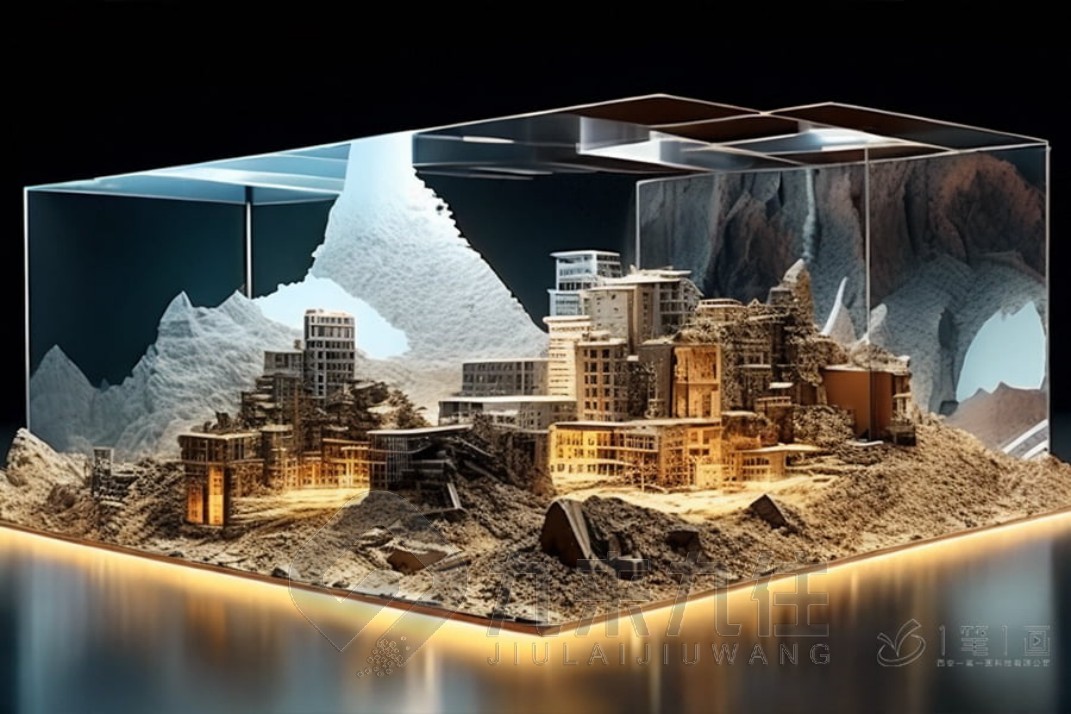 自然博物館平面圖，環(huán)?？破照箯d