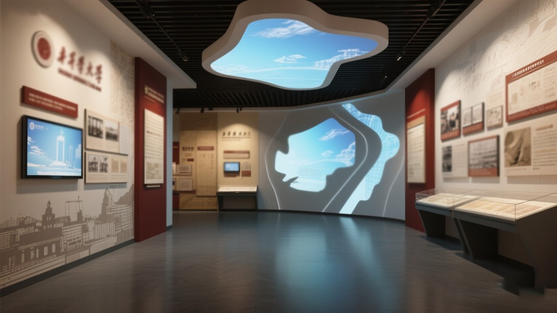 校園博物館，學(xué)校展廳