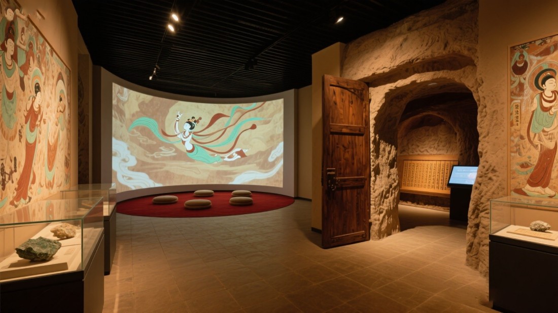 民俗文化展覽館，非物質(zhì)文化遺產(chǎn)博物館