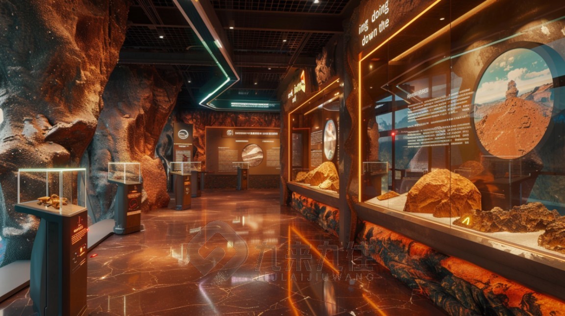 化石館，化石展廳