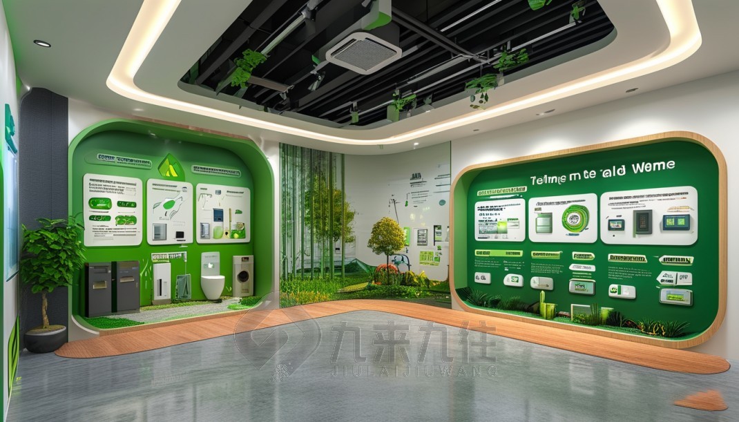 自然展館，垃圾分類教育基地