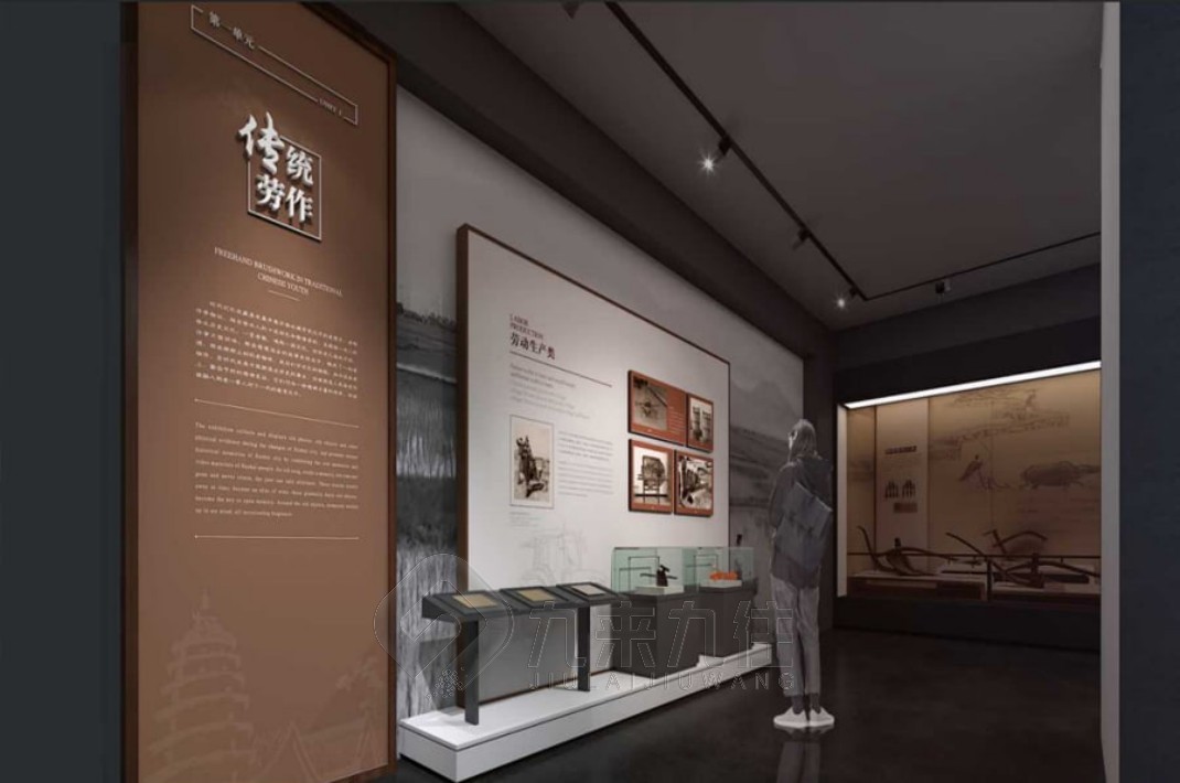 農(nóng)業(yè)展廳設(shè)計(jì)效果圖，農(nóng)業(yè)科普展廳