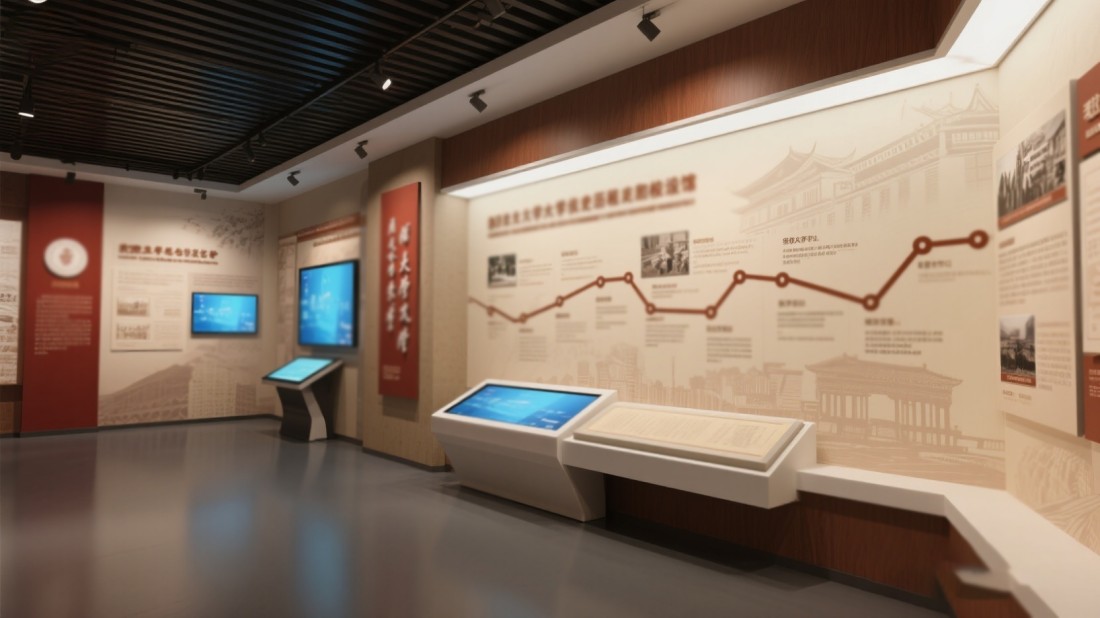 校史館展覽設(shè)計(jì)，校史展館