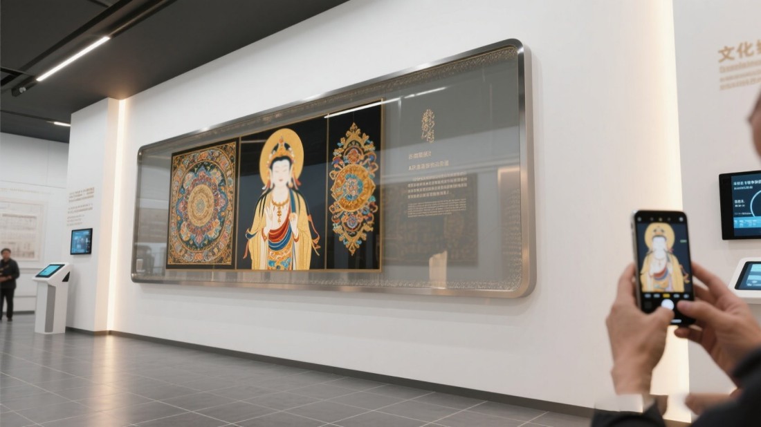 文化體驗館，非遺文化展廳