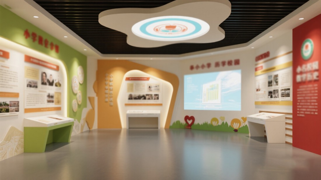 校史館內容設計，校史展廳