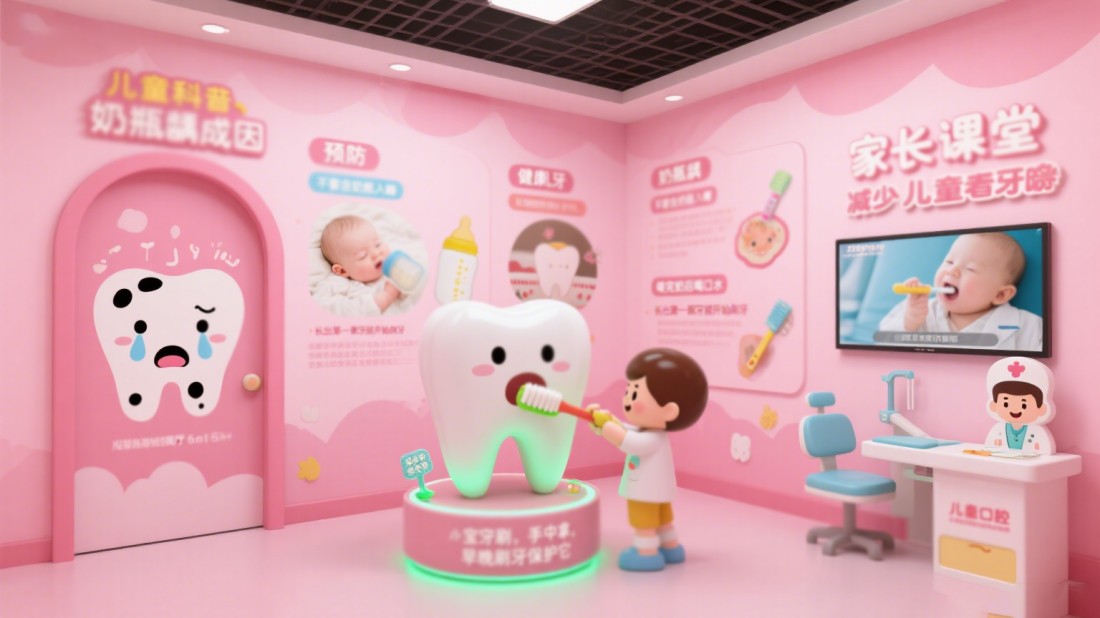 口腔展館，口腔健康教育基地