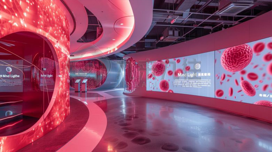 市中心血站血液科普教育基地效果圖 市中心血站血液科普教育基地效果圖