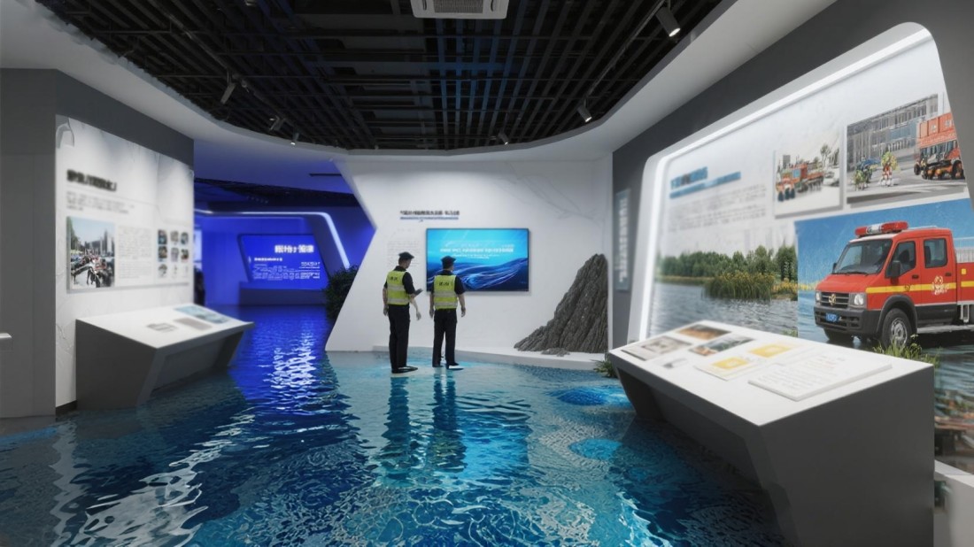 高科技防災(zāi)減災(zāi)體驗(yàn)館效果圖