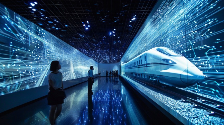 現(xiàn)代化交通安全體驗館效果圖