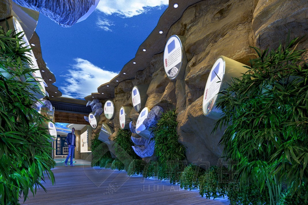 沉浸式禁毒館設計效果圖