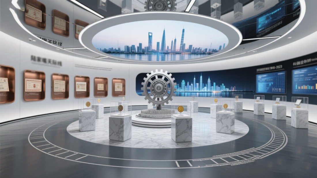 沉浸式企業(yè)展廳設(shè)計(jì)效果圖 沉浸式企業(yè)展廳設(shè)計(jì)效果圖