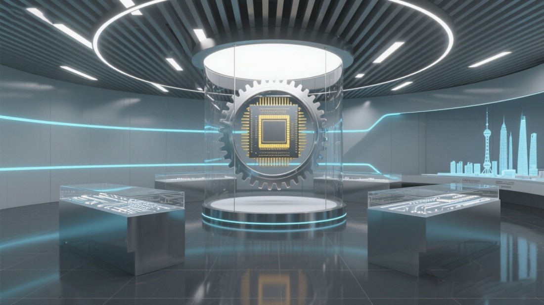 高科技企業(yè)文化展廳設(shè)計效果圖 高科技企業(yè)文化展廳設(shè)計效果圖