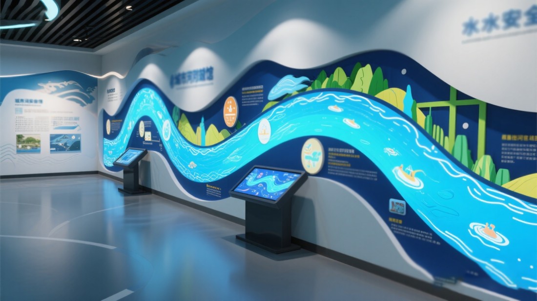 互動水上安全教育基地效果圖 互動水上安全教育基地效果圖