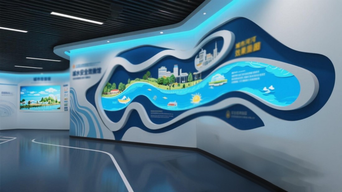 AI水上安全教育基地效果圖 AI水上安全教育基地效果圖